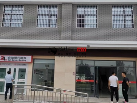 銀川裝修公司|銀川黃河銀行辦公樓設計裝修項目硬裝落地驗收